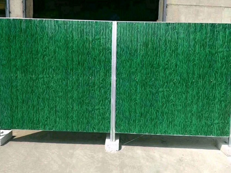 胡市镇可移动临时围挡（小草版面）