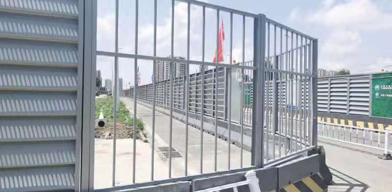 胡市镇装配式百叶钢构围挡